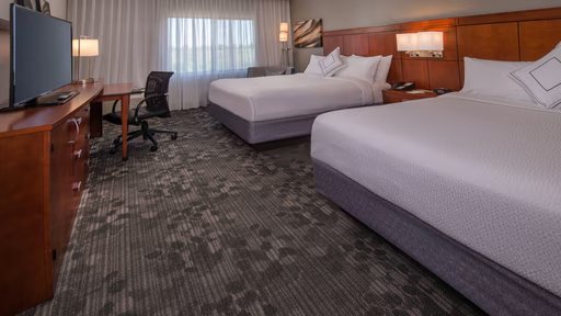 Guest room at Courtyard by Marriott Dulles Town Center