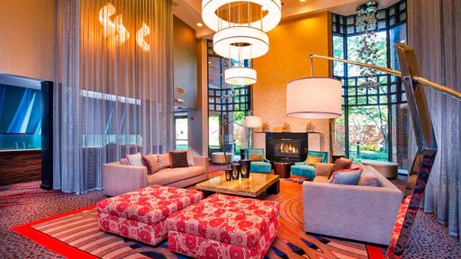 Lobby at Courtyard by Marriott Dulles Town Center